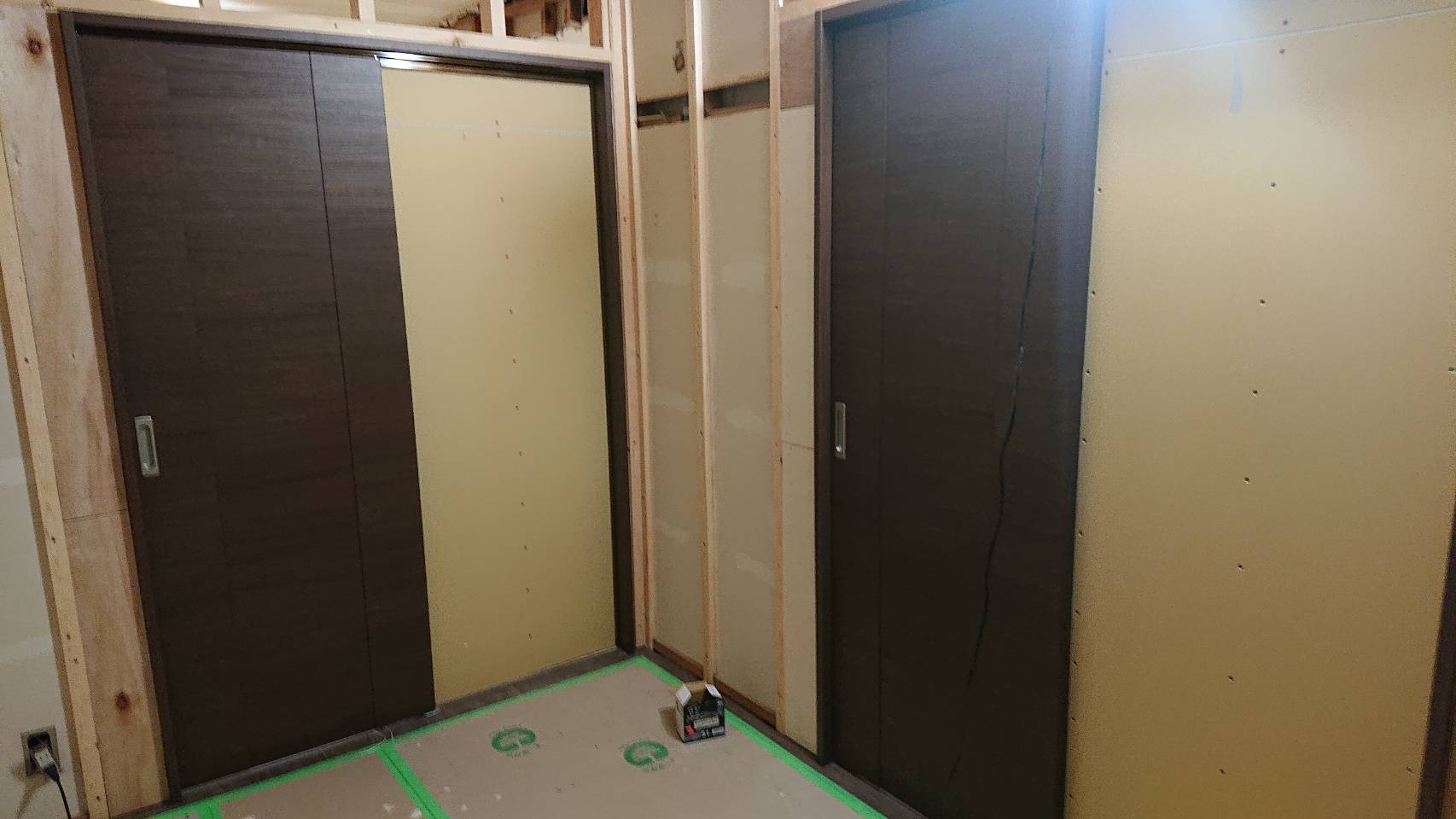 建具・収納の設置