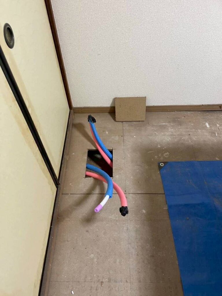 水道管入れ替え