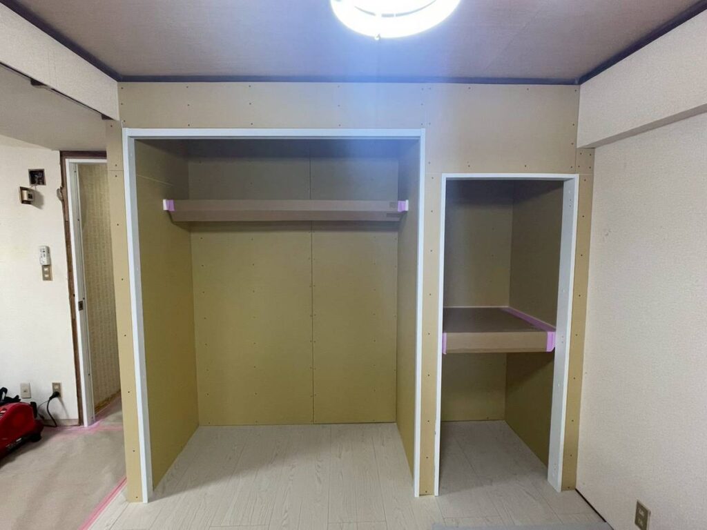 施工前:LDKのクローゼット