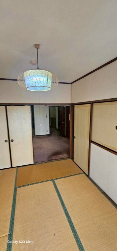 施工前:LDK改築前の和室