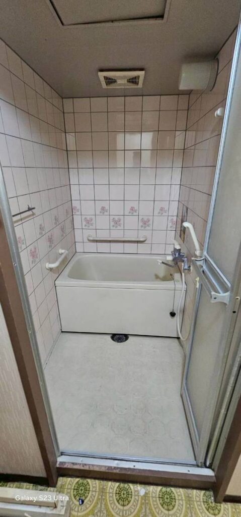 施工前:バスルーム