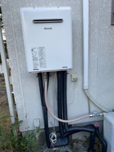 新規設置したリンナイ24号給湯器