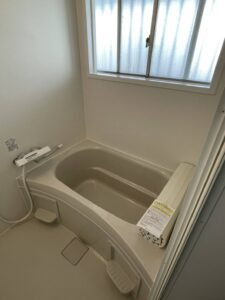 完成した新しいユニットバス